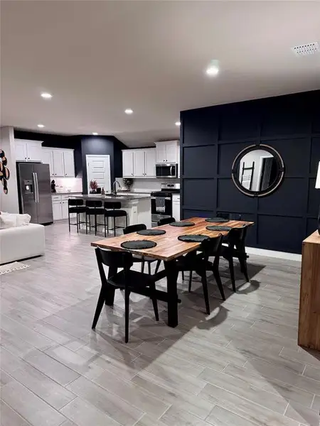 Furnished interior view inside a new home in , Cleburne (Image 3).