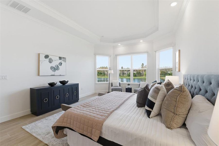 Furnished interior view inside a new home in , Wesley Chapel (Image 24). Furnished interior view inside a new home in , Wesley Chapel (Image 24).