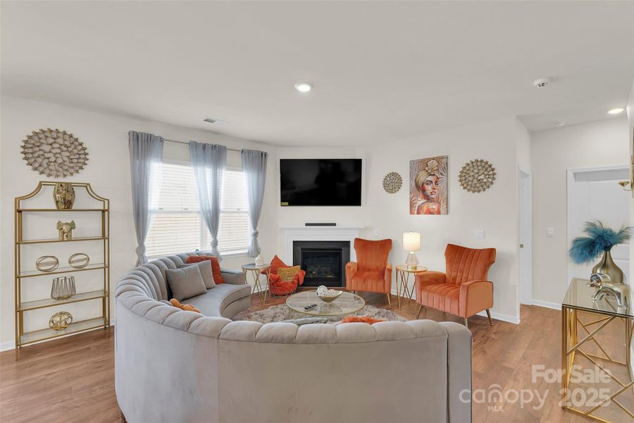 Furnished interior view inside a new home in , Simpsonville (Image 26).