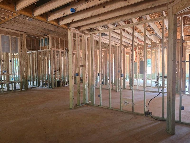 In-progress construction of a new home in , Stockbridge, GA (Image 7).