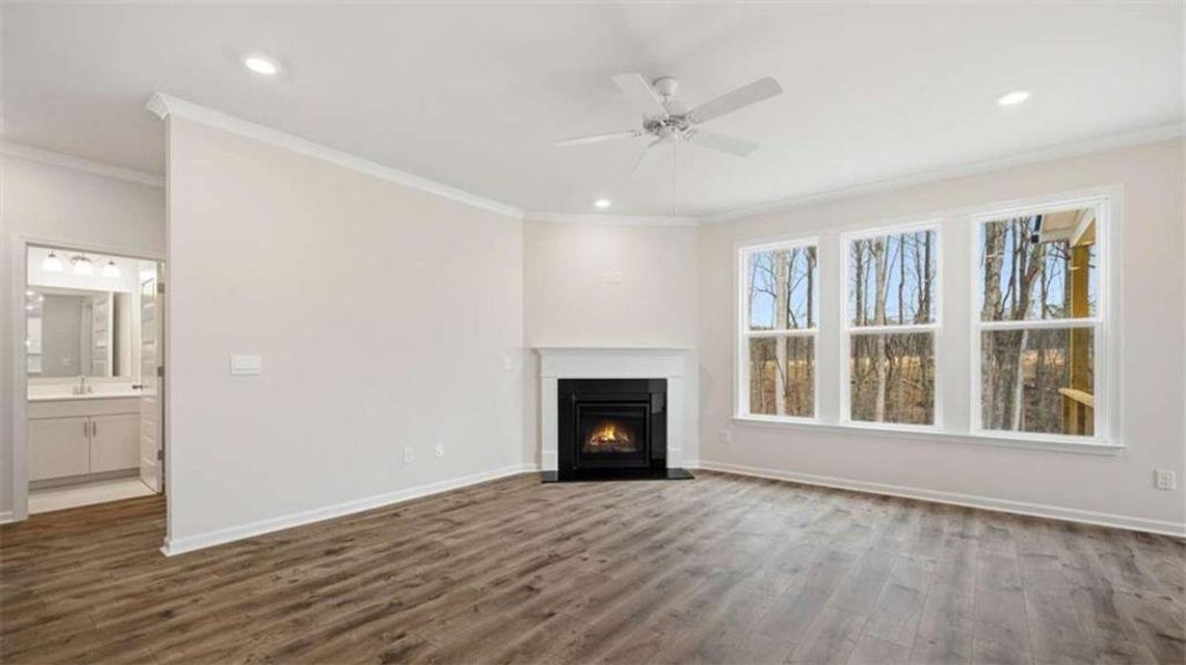Spacious, unfurnished interior of a new home in Wildwood, Covington (Image 18).