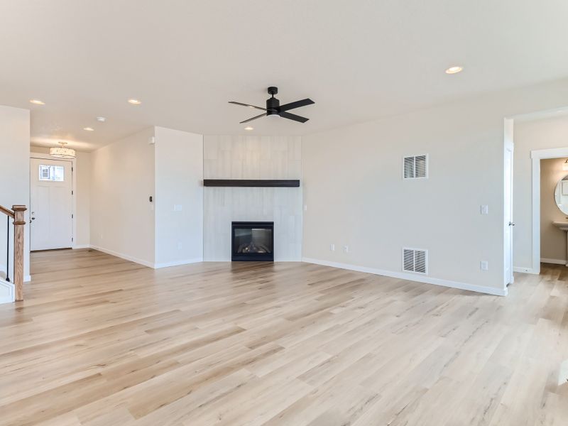 Representative Photo of Living Room for Plan C412