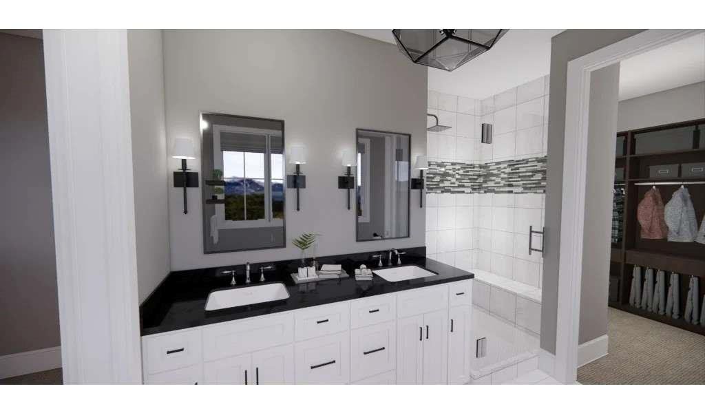 Furnished interior view inside a new home in , Waco (Image 10).