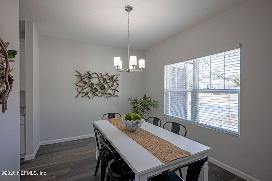Furnished interior view inside a new home in , Jacksonville (Image 6).