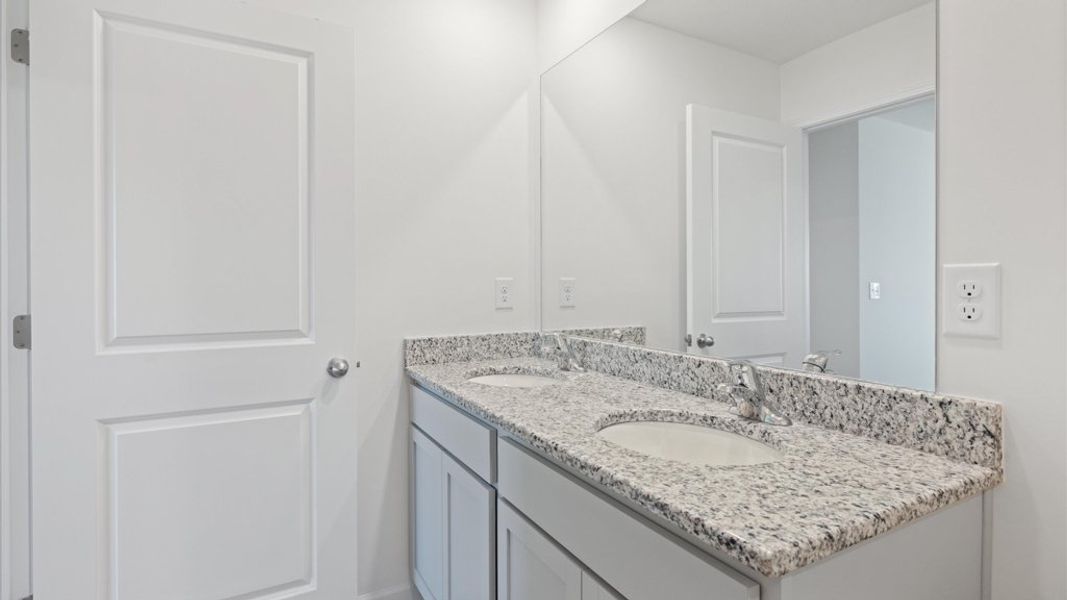 Representative furnished interior of a home built from the Glendale by D.R. Horton in Mary's Pointe, Clinton (Image 11).