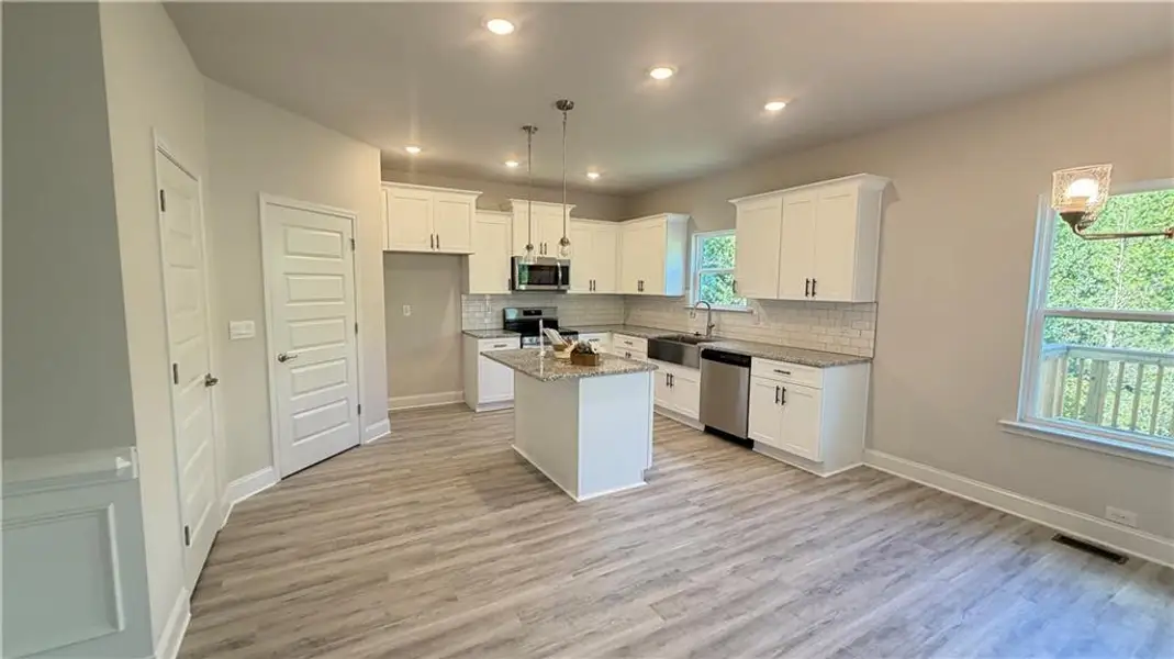Furnished interior view inside a new home in Habersham Meadows, Demorest (Image 11).