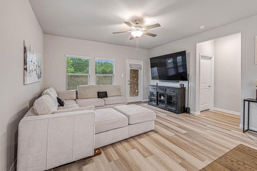 Furnished interior view inside a new home in , McKinney (Image 8).