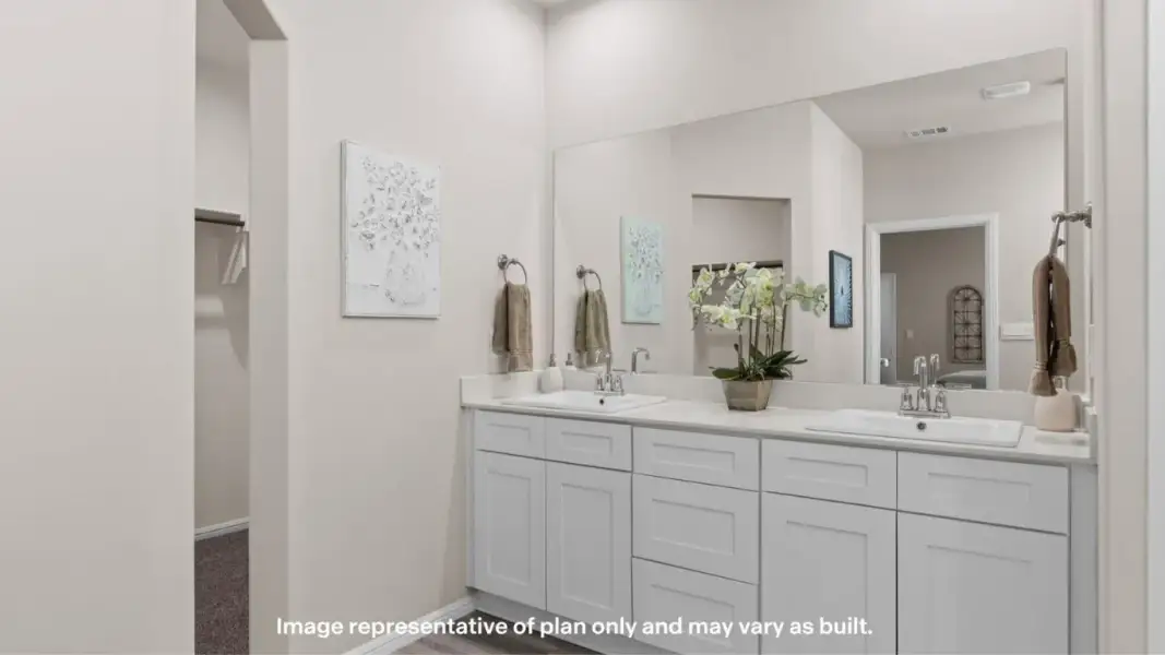 Furnished interior view inside a new home in Yukon Ridge, Odessa (Image 14).