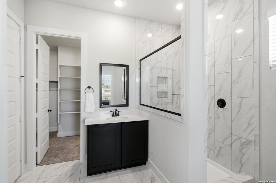 Furnished interior view inside a new home in Alsatian Oaks, Castroville (Image 35).