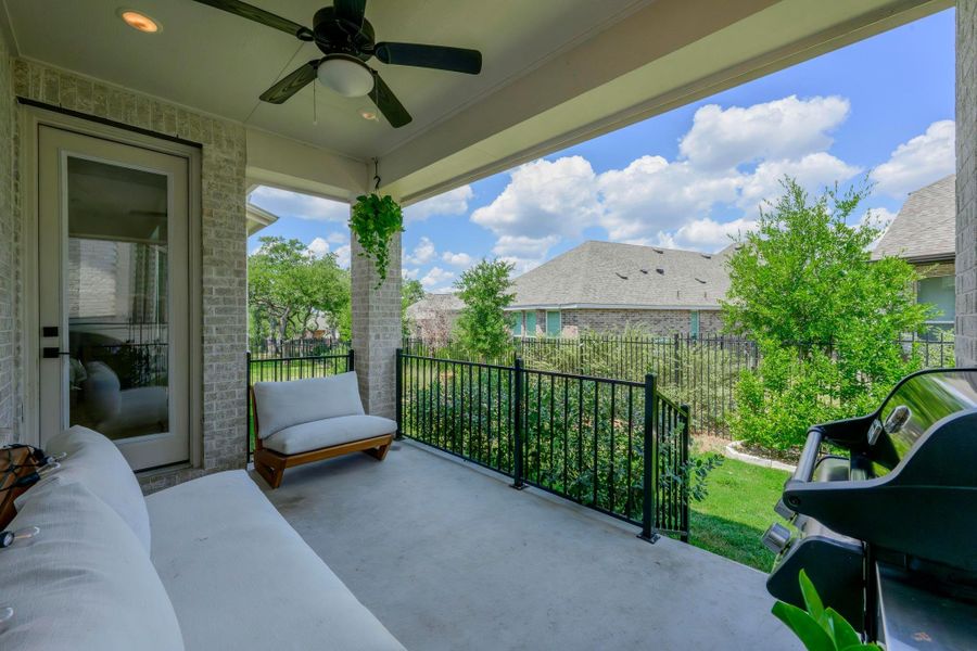Furnished interior view inside a new home in , Kyle (Image 6).