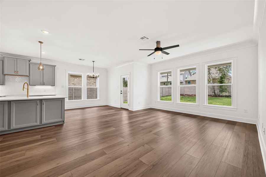 Spacious, unfurnished interior of a new home in Two Step Farm, Montgomery (Image 39). Spacious, unfurnished interior of a new home in Two Step Farm, Montgomery (Image 39).