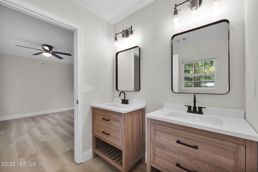 Furnished interior view inside a new home in , Jacksonville (Image 8). Furnished interior view inside a new home in , Jacksonville (Image 8).