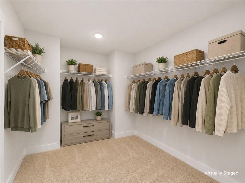 Furnished interior view inside a new home in , Hoschton (Image 4).