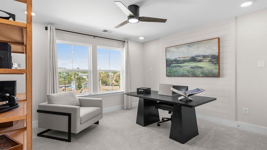 Representative furnished interior of a home built from the Lawson by DRB Homes in Townes at Carolina Forest, Myrtle Beach (Image 20).