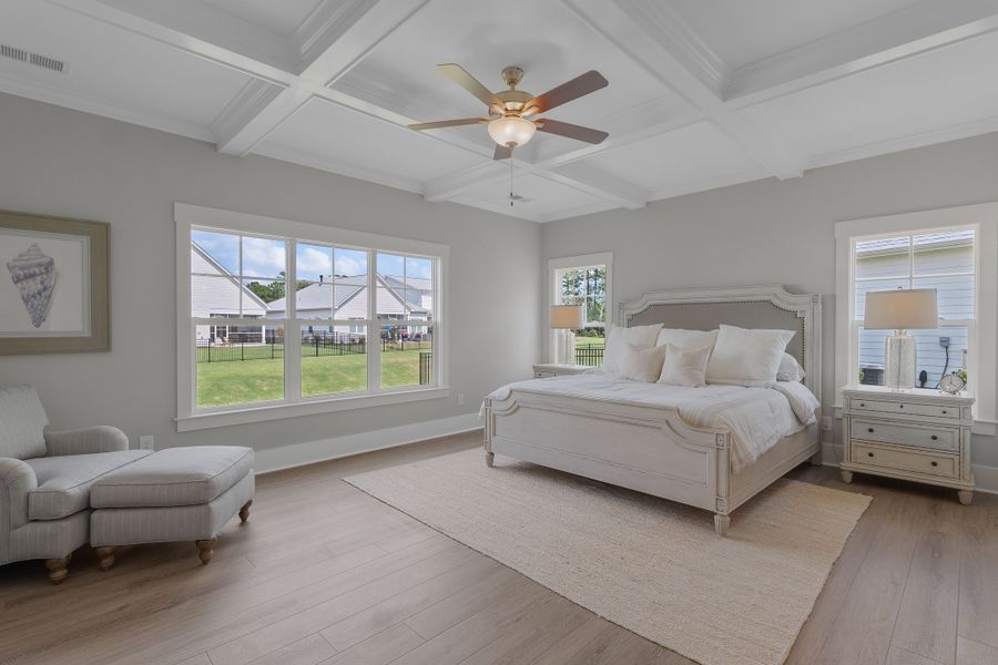 Furnished interior view inside a new home in The Sanctuary at Sunset Beach, Sunset Beach (Image 9).