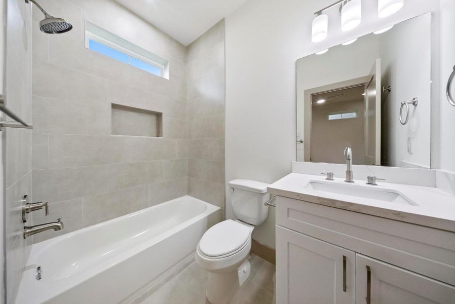 Furnished interior view inside a new home in , Houston (Image 3).