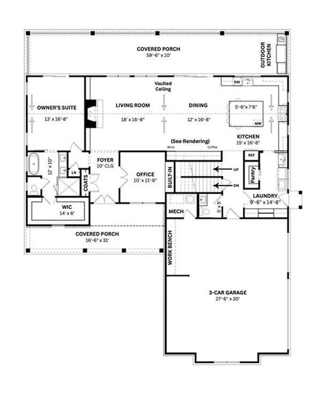 2D floor plan layout of this home in , Canton, GA (Image 5). 2D floor plan layout of this home in , Canton, GA (Image 5).
