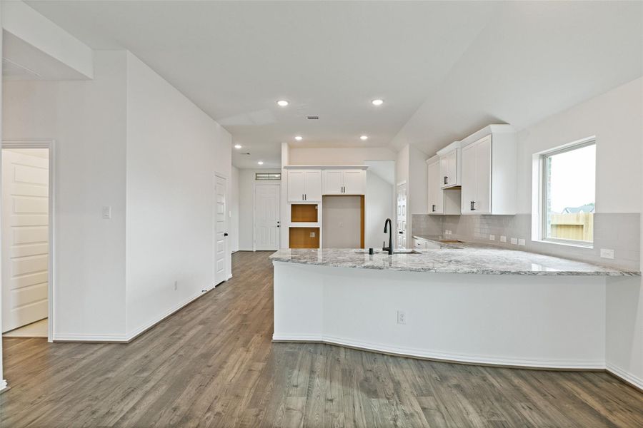 Furnished interior view inside a new home in Oakwood Estates, Waller (Image 9).