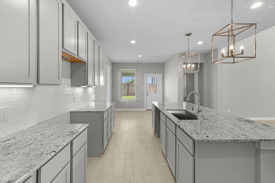 Furnished interior view inside a new home in Briarwood Crossing, Rosenberg (Image 13).