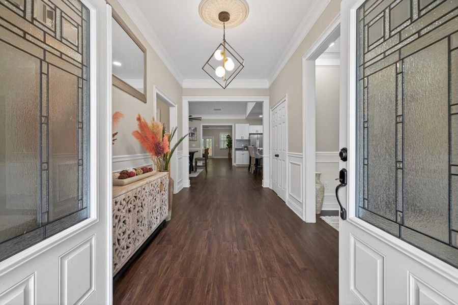 Furnished interior view inside a new home in , Oxford (Image 17). Furnished interior view inside a new home in , Oxford (Image 17).