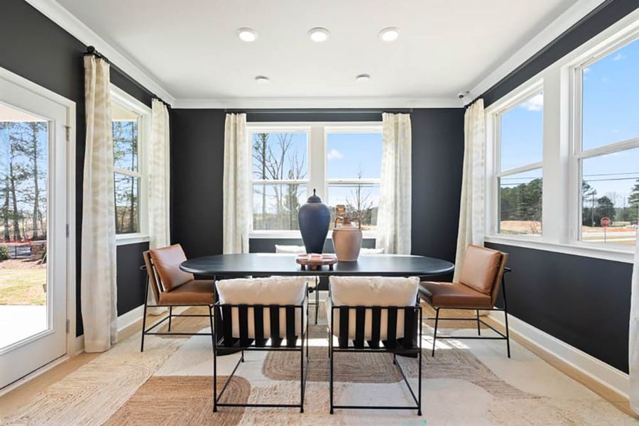Furnished interior view inside a new home in Nichols Farm, Dacula (Image 5).