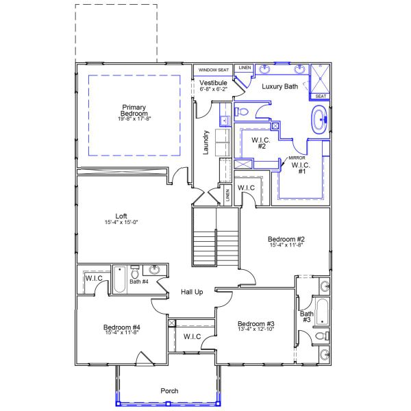 2D floor plan layout of this home in Bens Crossing, Woodruff, SC (Image 4). 2D floor plan layout of this home in Bens Crossing, Woodruff, SC (Image 4).