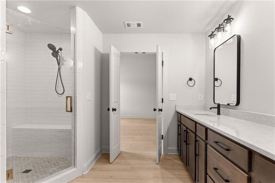 Furnished interior view inside a new home in , Madison (Image 41). Furnished interior view inside a new home in , Madison (Image 41).