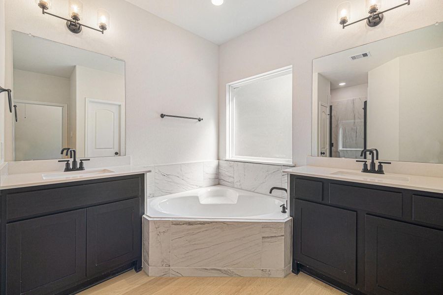 Furnished interior view inside a new home in Rose Hill Estates, Willis (Image 11).