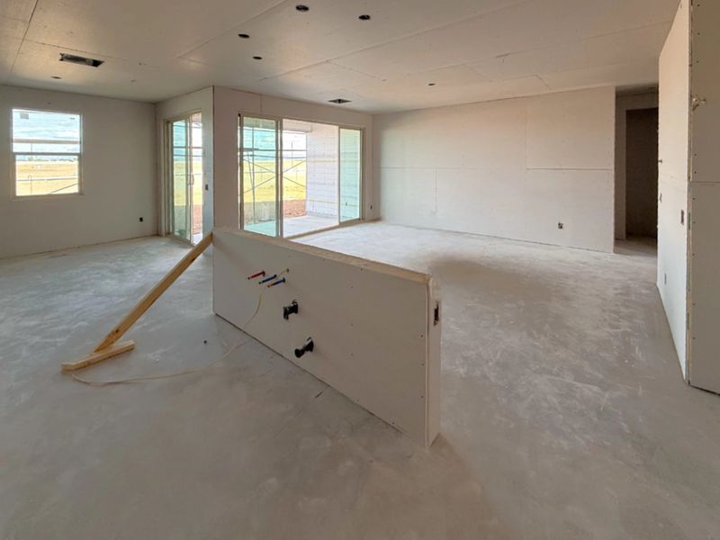 Dining and great room