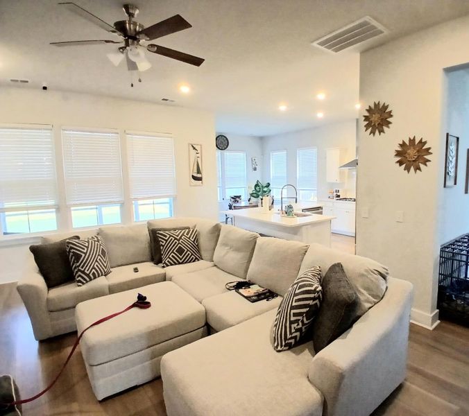 Furnished interior view inside a new home in Carnes Crossroads, Summerville (Image 3).