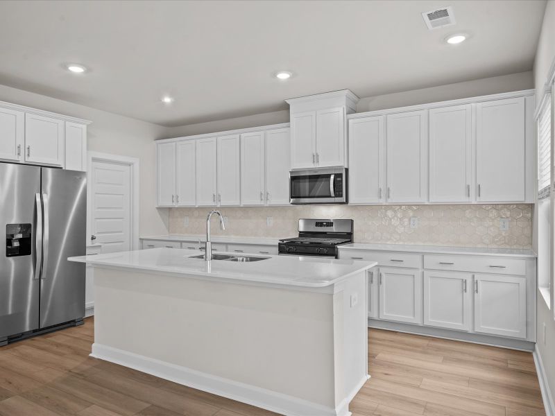 Furnished interior view inside a new home in Maxwell Commons, Easley (Image 4). Furnished interior view inside a new home in Maxwell Commons, Easley (Image 4).