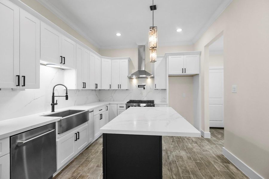 Furnished interior view inside a new home in , Houston (Image 9). Furnished interior view inside a new home in , Houston (Image 9).