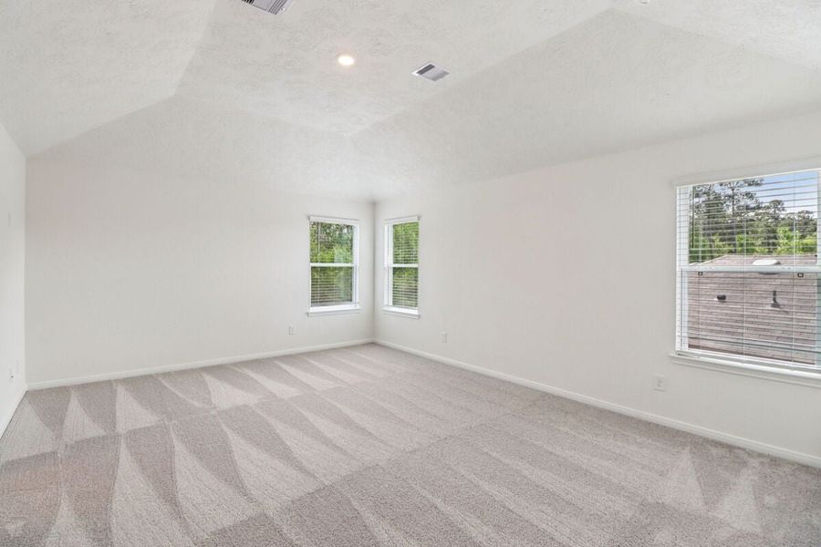 Spacious, unfurnished interior of a new home in Mustang Ridge, Magnolia (Image 4). Spacious, unfurnished interior of a new home in Mustang Ridge, Magnolia (Image 4).
