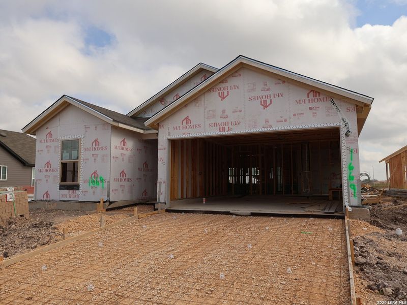 In-progress construction of a new home in Meadows at Clear Springs, New Braunfels, TX (Image 23).