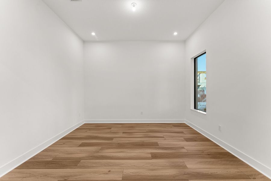 Representative unfurnished interior of a home built from the Cape by Mattamy Homes in Newfield - Rosette Park, Palm City (Image 14).