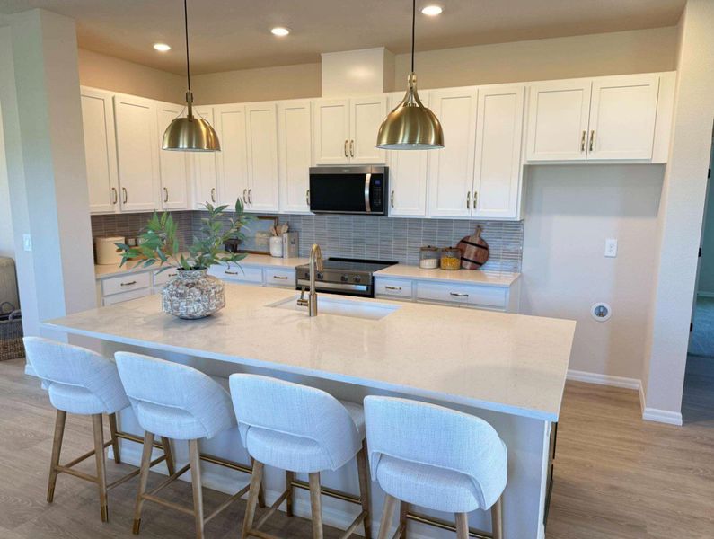 Furnished interior view inside a new home in Southwind – Classic Series, Plant City (Image 6).