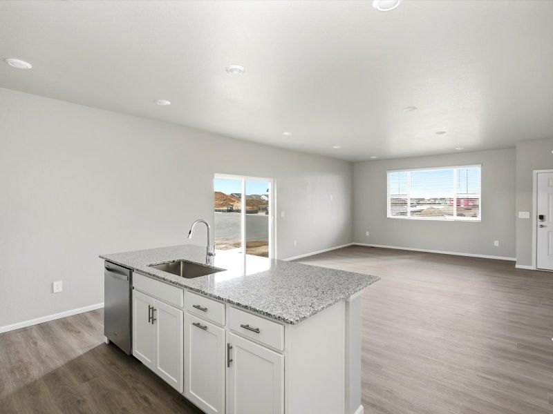 Furnished interior view inside a new home in York Station, Thornton (Image 4). Furnished interior view inside a new home in York Station, Thornton (Image 4).