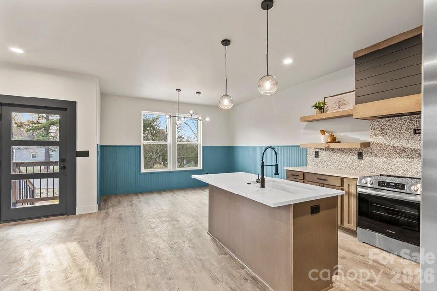 Furnished interior view inside a new home in , Concord (Image 11).