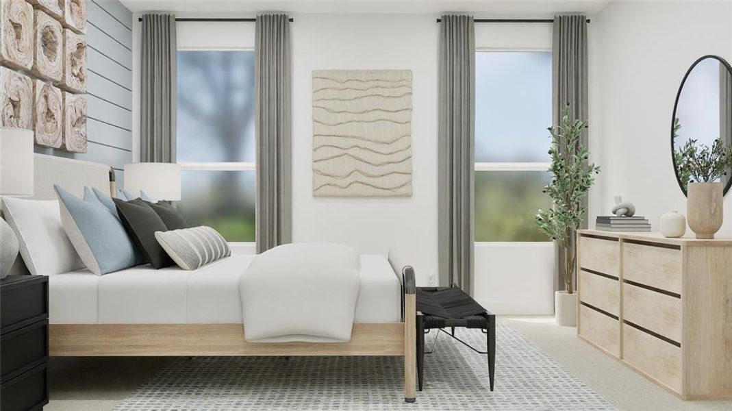 Furnished interior view inside a new home in , Pilot Point (Image 22).