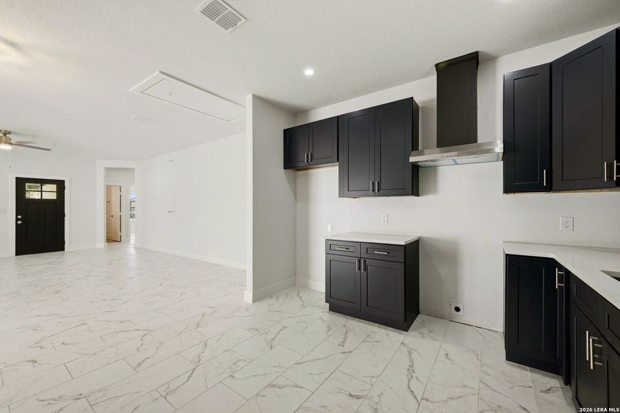Furnished interior view inside a new home in , San Antonio (Image 11). Furnished interior view inside a new home in , San Antonio (Image 11).