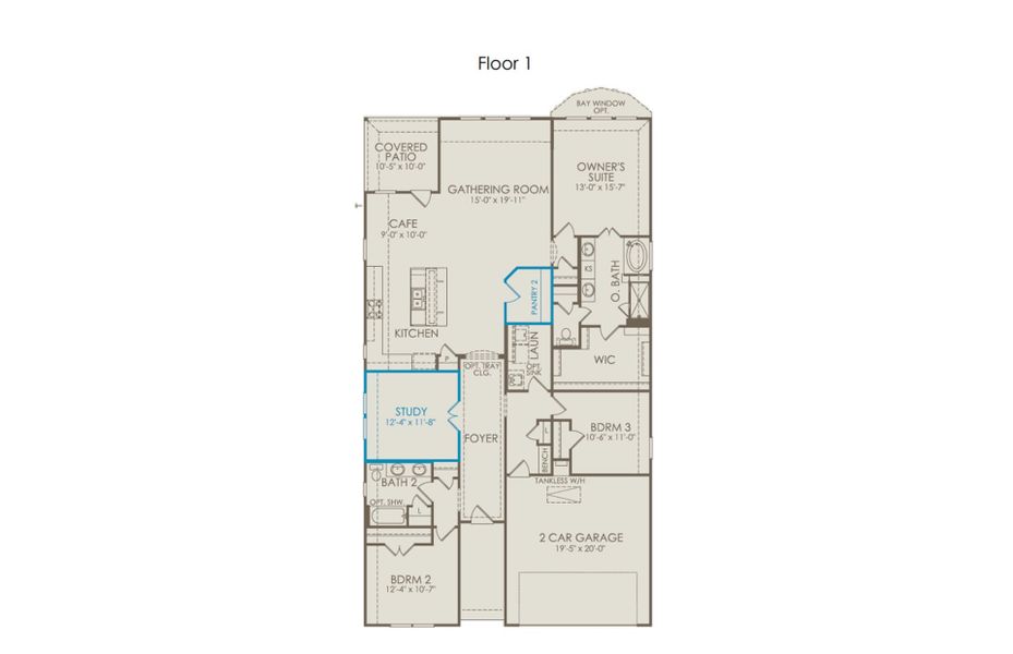 2D floor plan layout of this home in Whitewing Trails, Princeton, TX (Image 3). 2D floor plan layout of this home in Whitewing Trails, Princeton, TX (Image 3).