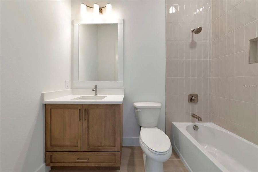 Furnished interior view inside a new home in , Sarasota (Image 35).