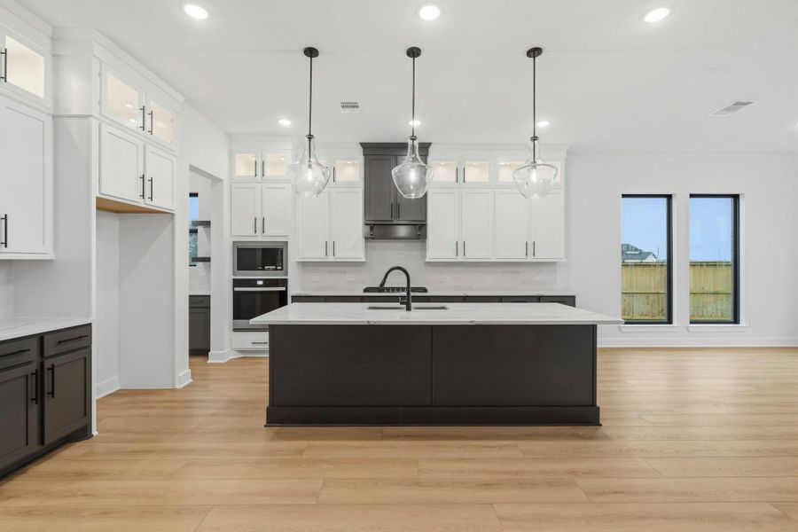 Furnished interior view inside a new home in Elyson, Katy (Image 12).