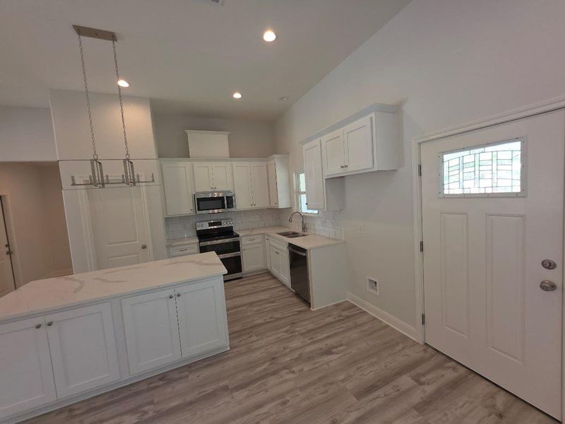 Furnished interior view inside a new home in , Bastrop (Image 7). Furnished interior view inside a new home in , Bastrop (Image 7).