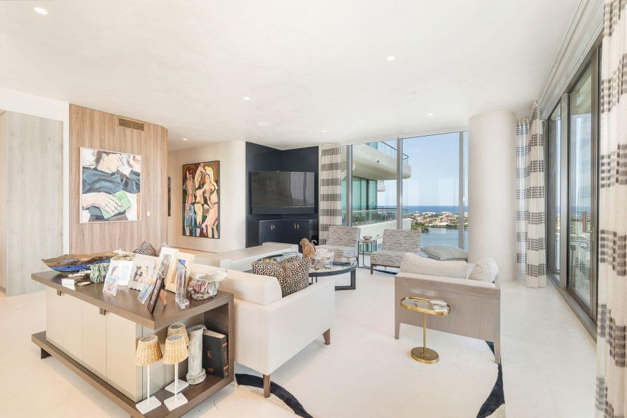 Furnished interior view inside a new home in , West Palm Beach (Image 18).