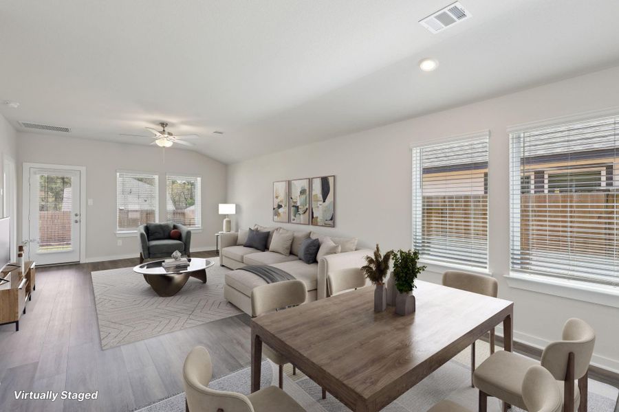 Photo is not of the actual home, but is an inspirational photo of builder’s model home and may depict options, furnishings, and/or decorator features that are not included