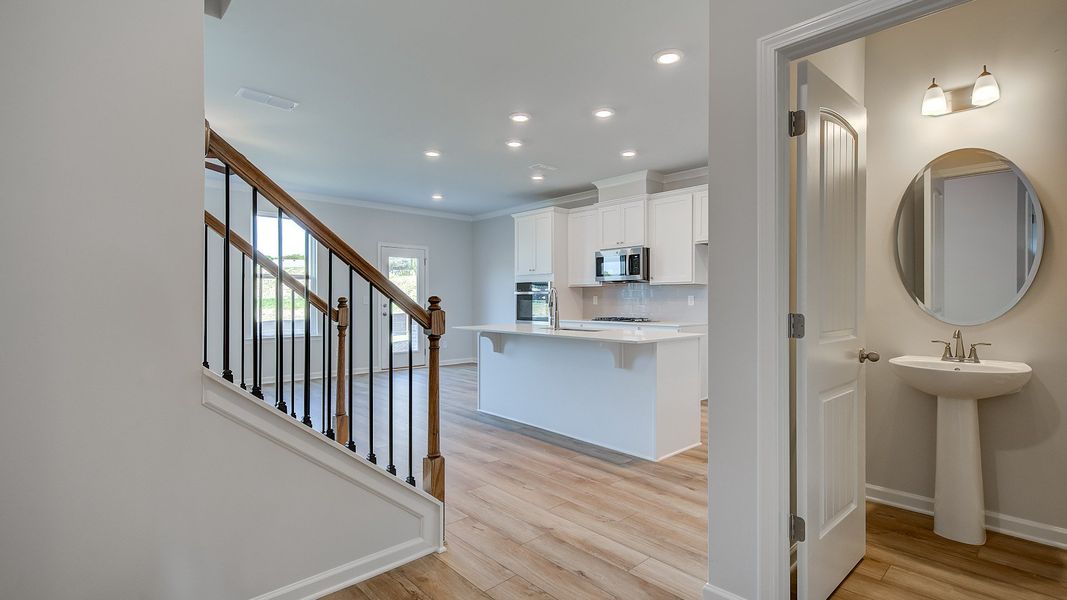 Furnished interior view inside a new home in Langley Overlook, Loganville (Image 10).