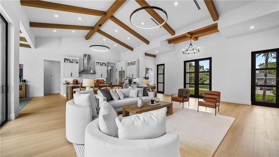 Furnished interior view inside a new home in , Sarasota (Image 23).