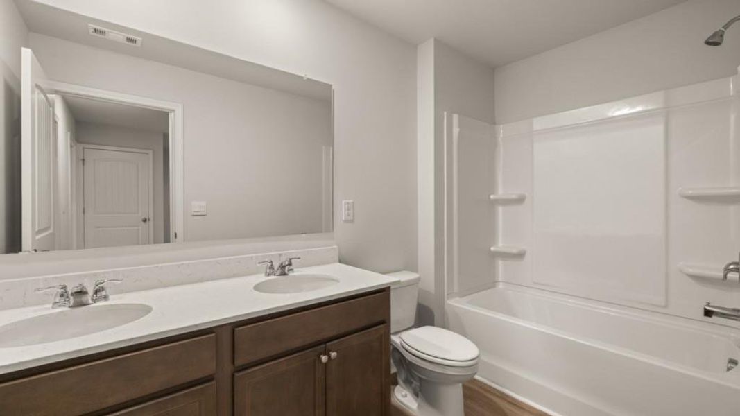 Furnished interior view inside a new home in Hughes Court, Dawsonville (Image 11).