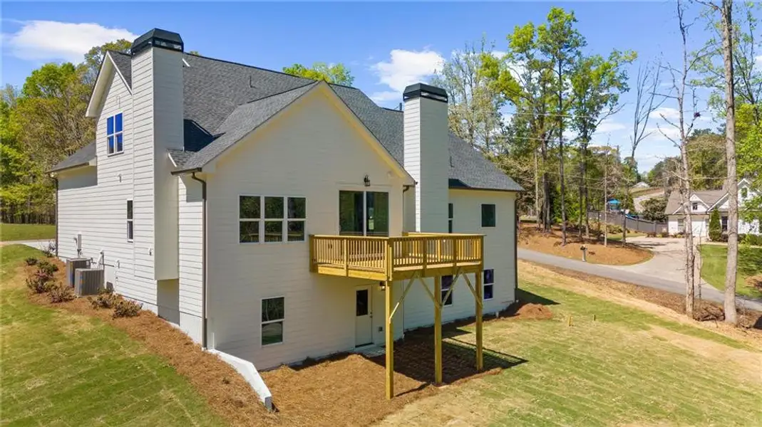 Exterior details and patio area of a home in , Cumming (Image 19).
